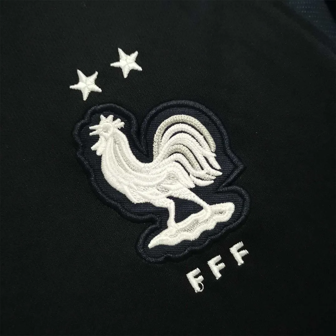 2018 France World Cup Champion 2 Stars Home Retro Jersey-6 2018 France World Cup Champion 2 Stars Home Retro Jersey-6