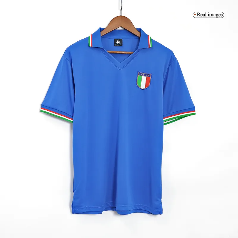 Italy Retro Jersey Home World Cup 1982-2 Italy Retro Jersey Home World Cup 1982-2