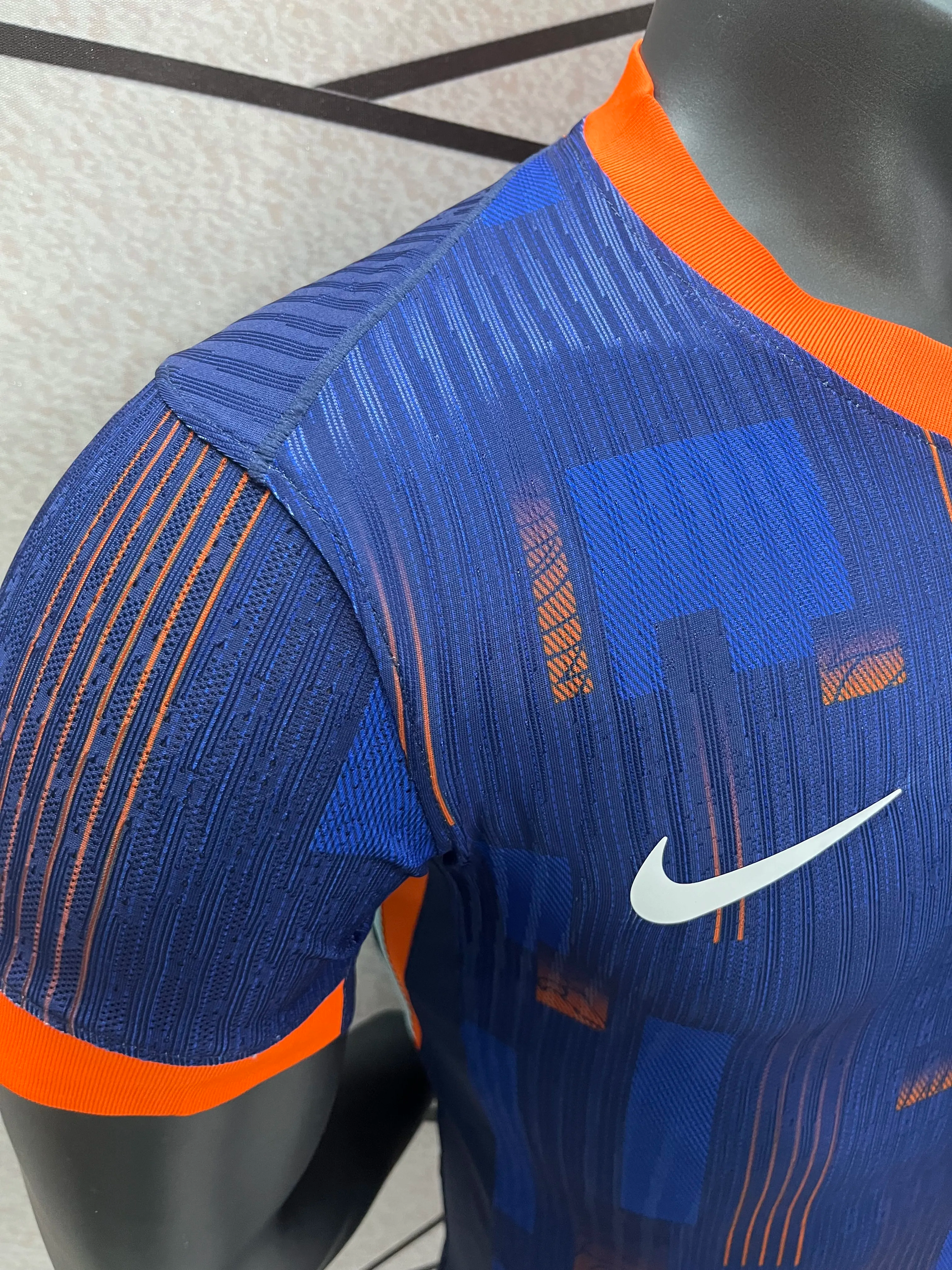 Netherlands Away Jersey Player Version EURO 2024-4 Netherlands Away Jersey Player Version EURO 2024-4
