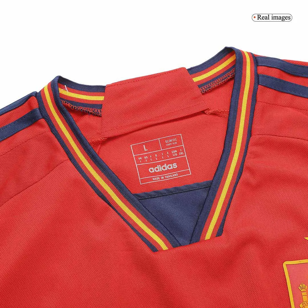 Spain Homw Soccer Jersey Replica World Cup 2022-5 Spain Homw Soccer Jersey Replica World Cup 2022-5