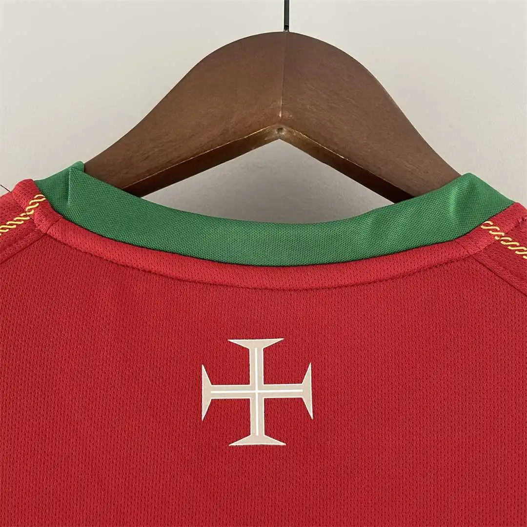 2006 Portugal Retro Jersey Home World Cup8 2006 Portugal Retro Jersey Home World Cup8