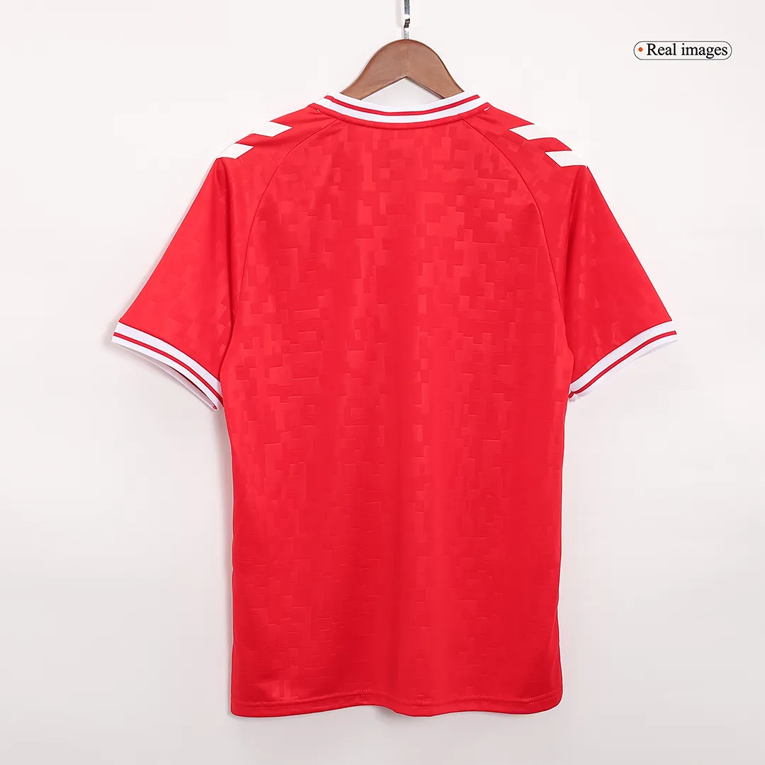 Denmark Home Jersey Euro 20244 Denmark Home Jersey Euro 20244