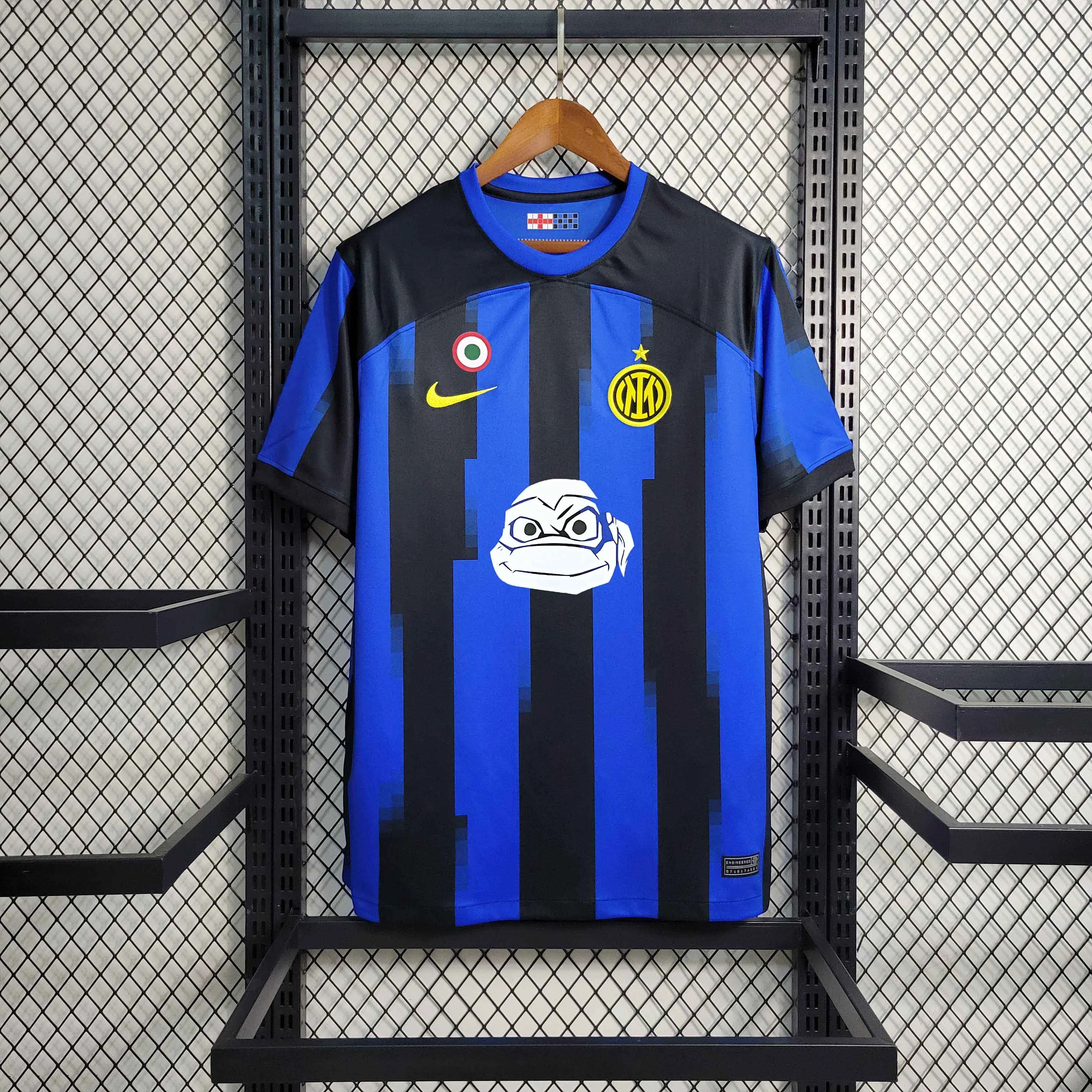 2023-2024 Inter Milan × Ninja Turtles Home Kit Jersey-06 2023-2024 Inter Milan × Ninja Turtles Home Kit Jersey-06