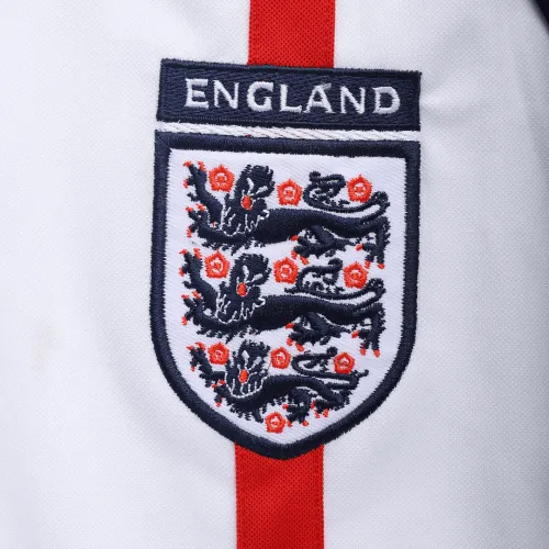 2002 England Retro Soccer Jersey Home Replica World Cup-8 2002 England Retro Soccer Jersey Home Replica World Cup-8