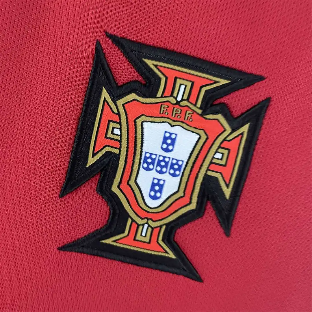 2006 Portugal Retro Jersey Home World Cup4 2006 Portugal Retro Jersey Home World Cup4