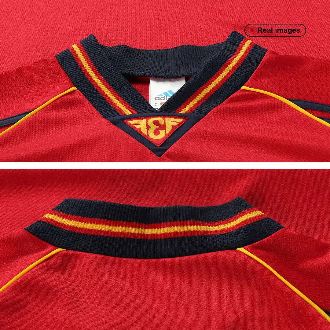 Spain Retro Jersey Home World Cup 1998-3 Spain Retro Jersey Home World Cup 1998-3