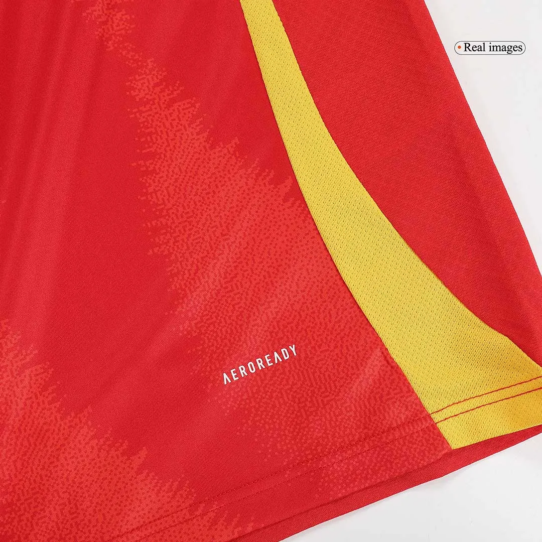 Spain Home Jersey LAMINE YAMAL #19 RODRIGO #16 MORATA #7 Euro 2024-9 Spain Home Jersey LAMINE YAMAL #19 RODRIGO #16 MORATA #7 Euro 2024-9