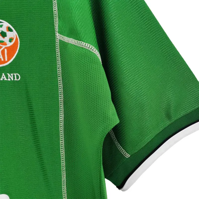 Ireland 2002 Retro Home Jersey8 Ireland 2002 Retro Home Jersey8