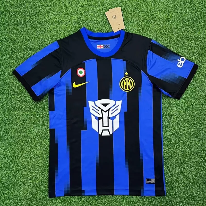 2023-2024 Inter Milan X Transformers Home Jersey-03 2023-2024 Inter Milan X Transformers Home Jersey-03