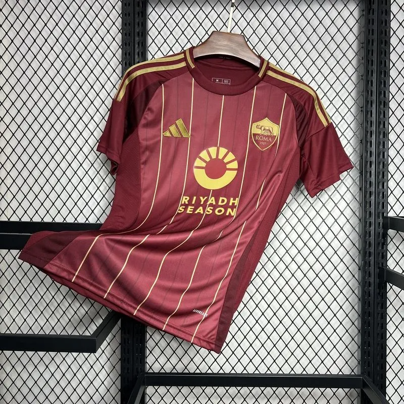 2024-2025 AS Roma Home Fan Version-08 2024-2025 AS Roma Home Fan Version-08