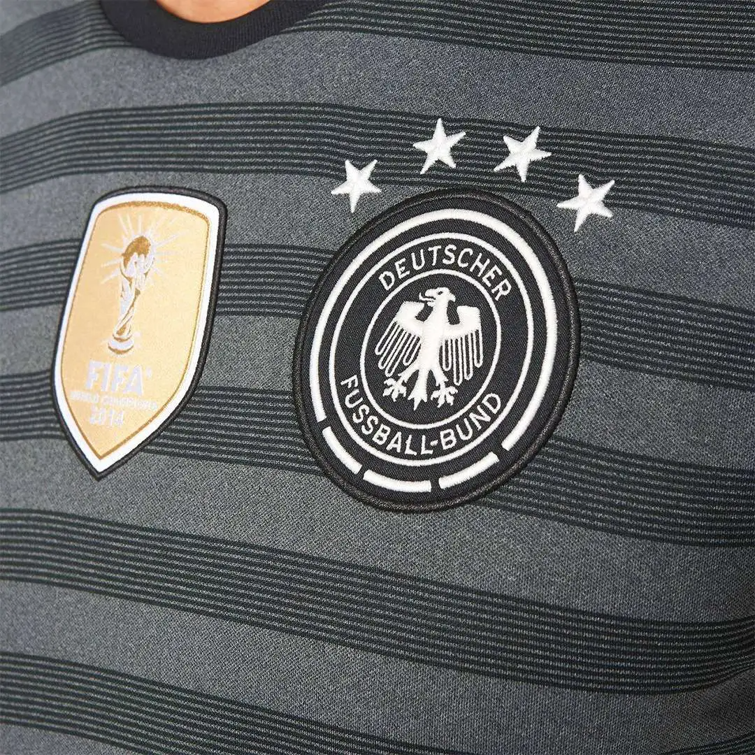2016 Germany Retro Jersey Away3 2016 Germany Retro Jersey Away3