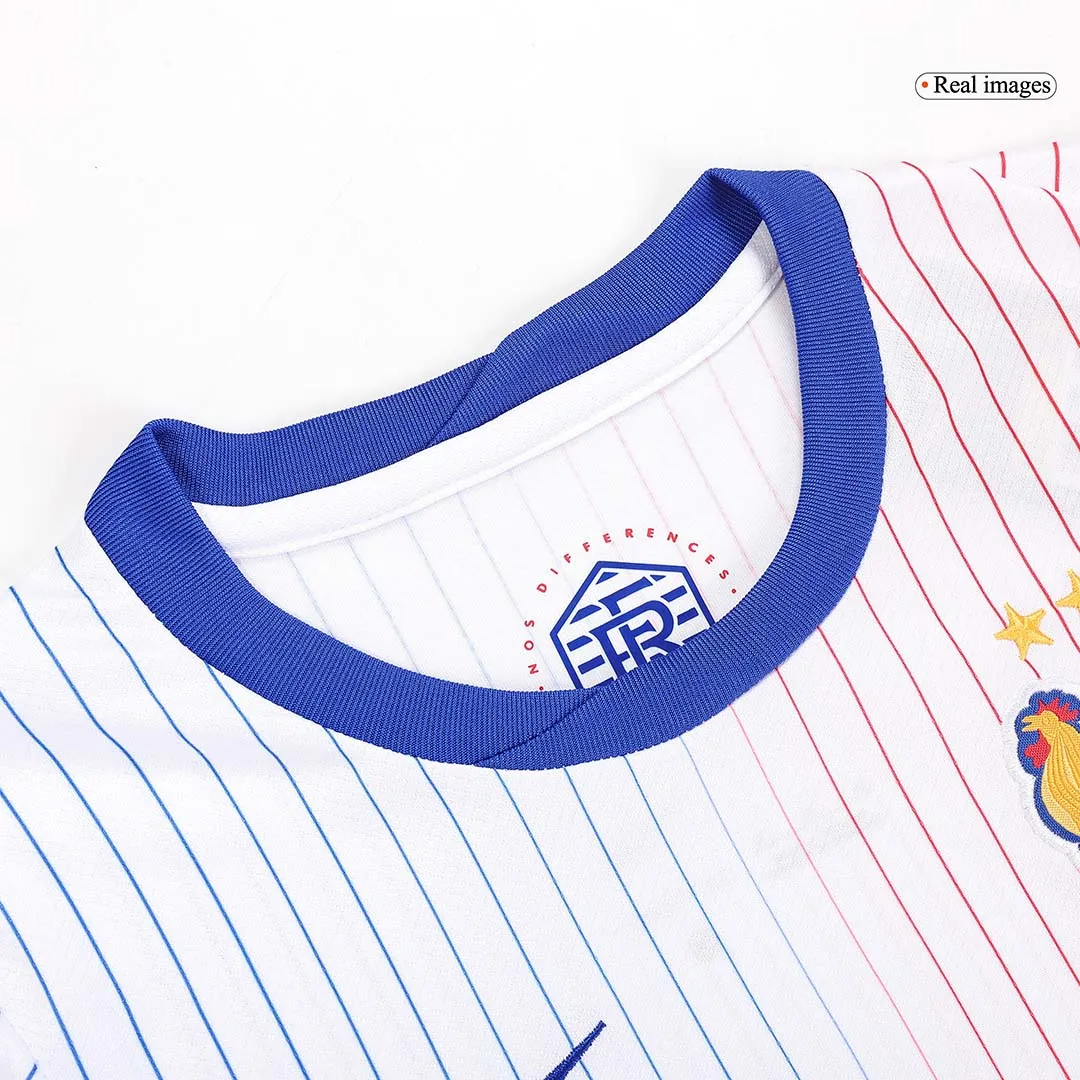 France Away Jersey Euro 2024 MBAPPE #10 GIROUD #9 GRIEZMANN #7 Soccer Apparel-7 France Away Jersey Euro 2024 MBAPPE #10 GIROUD #9 GRIEZMANN #7 Soccer Apparel-7