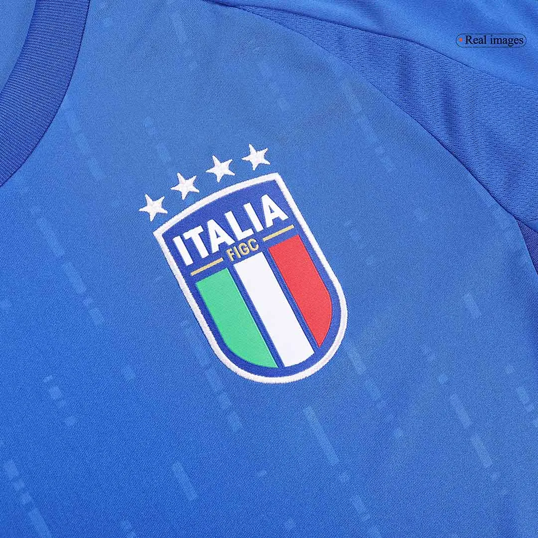 Italy Home Jersey CHIESA #14 BARELLA #18 DIMARCO #3 EURO 2024-6 Italy Home Jersey CHIESA #14 BARELLA #18 DIMARCO #3 EURO 2024-6