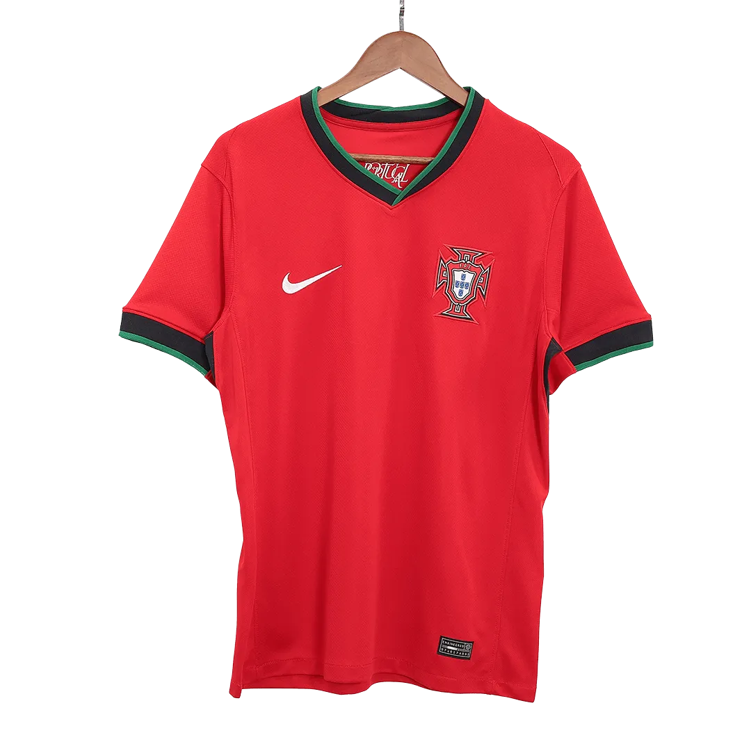 Portugal Home Ronaldo #7 R. Leão #17 Pepe #3 Jersey Euro 2024-3 Portugal Home Ronaldo #7 R. Leão #17 Pepe #3 Jersey Euro 2024-3