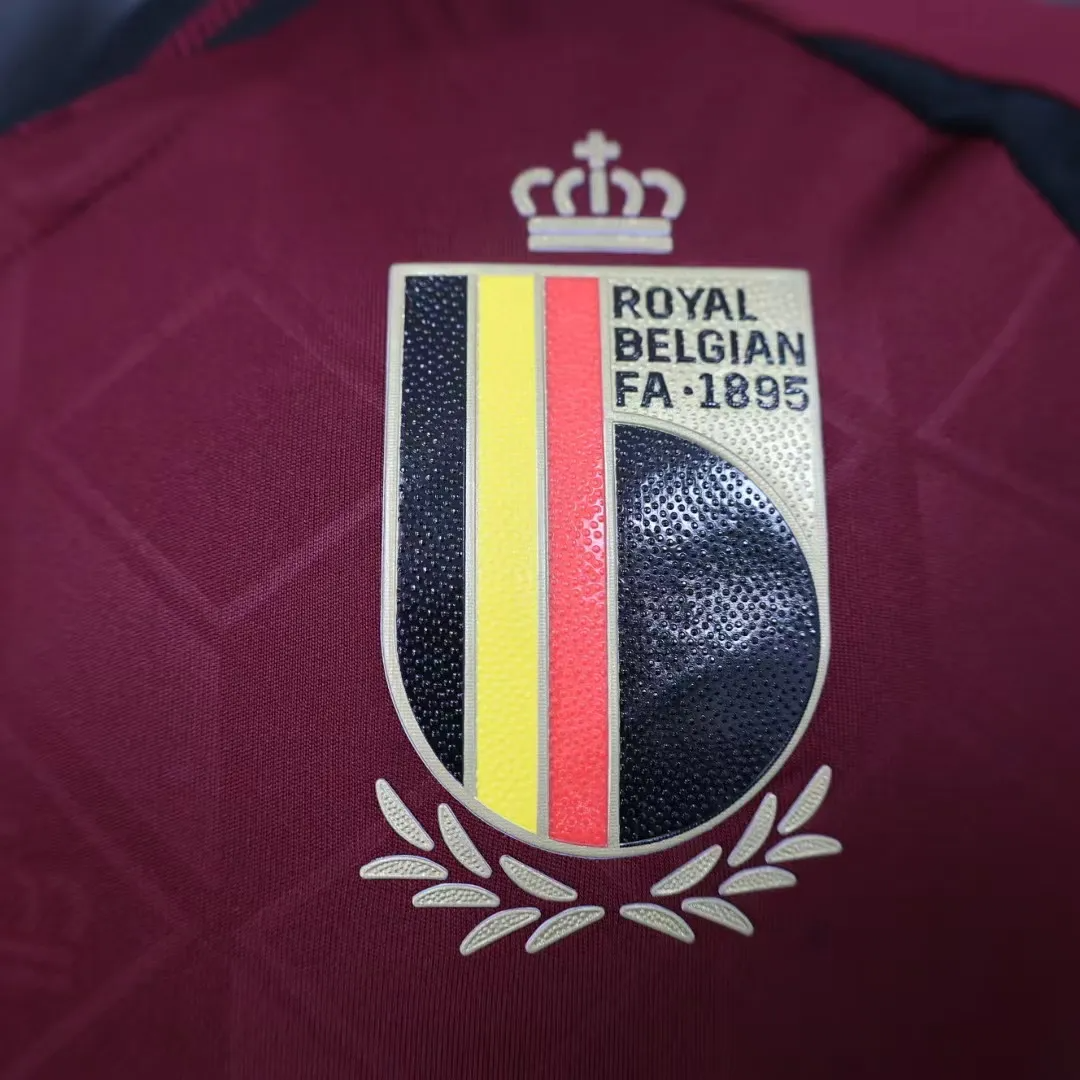 Belgium Home Jersey Player Version Euro 2024-4 Belgium Home Jersey Player Version Euro 2024-4