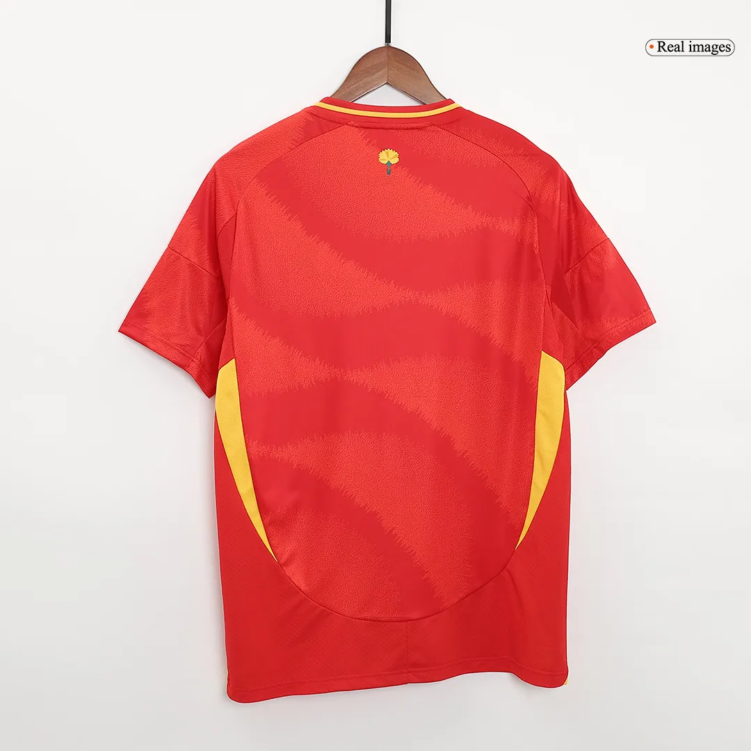 Spain Home Jersey LAMINE YAMAL #19 RODRIGO #16 MORATA #7 Euro 2024-3 Spain Home Jersey LAMINE YAMAL #19 RODRIGO #16 MORATA #7 Euro 2024-3