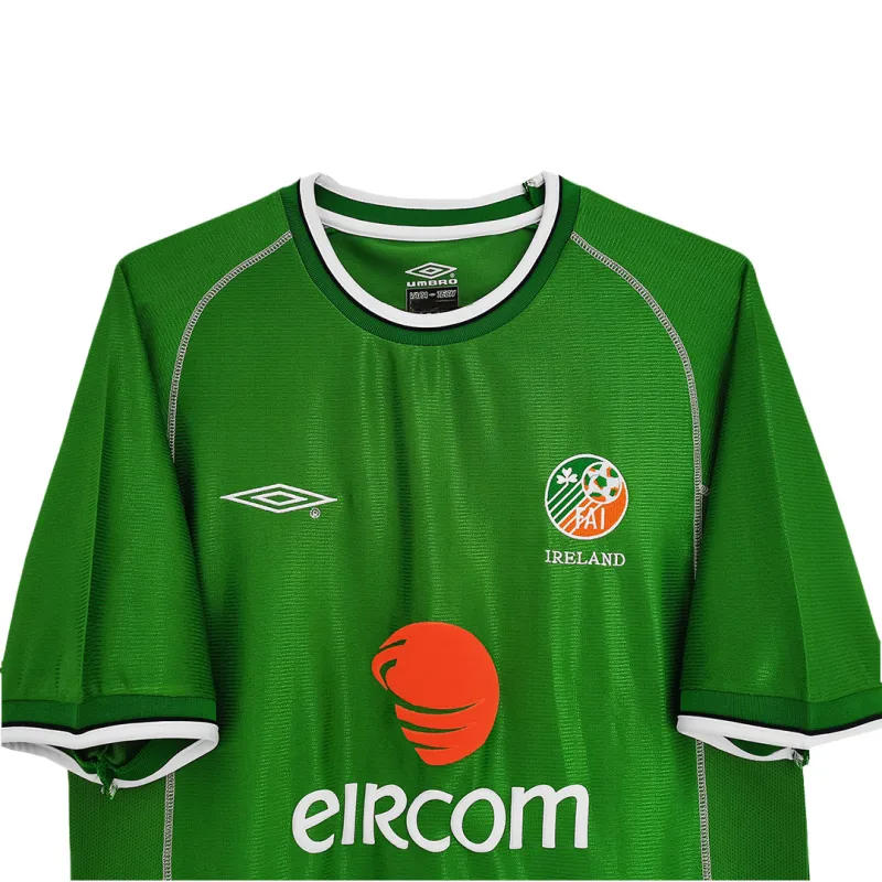 Ireland 2002 Retro Home Jersey Ireland 2002 Retro Home Jersey