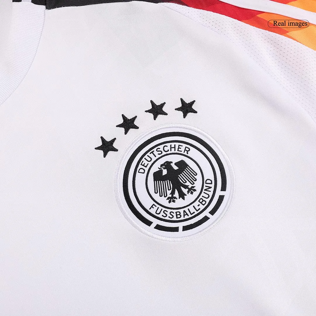 Germany Home KROOS #8 MUSIALA #10 HAVERTZ #7 WIRTZ #17 Jersey EURO 2024-8 Germany Home KROOS #8 MUSIALA #10 HAVERTZ #7 WIRTZ #17 Jersey EURO 2024-8