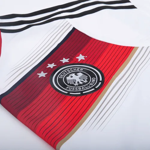2014 Germany 4 Star Retro Jersey Home World Cup10 2014 Germany 4 Star Retro Jersey Home World Cup10