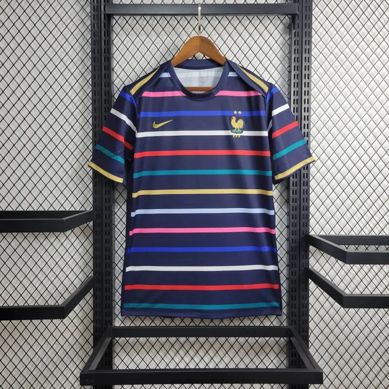 2024 France Pre-Match Jersey Euro-3 2024 France Pre-Match Jersey Euro-3