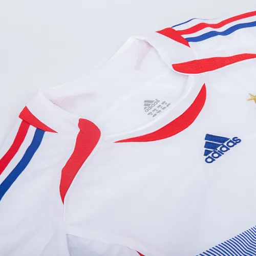 2006 France Retro Jersey Away World Cup-5 2006 France Retro Jersey Away World Cup-5