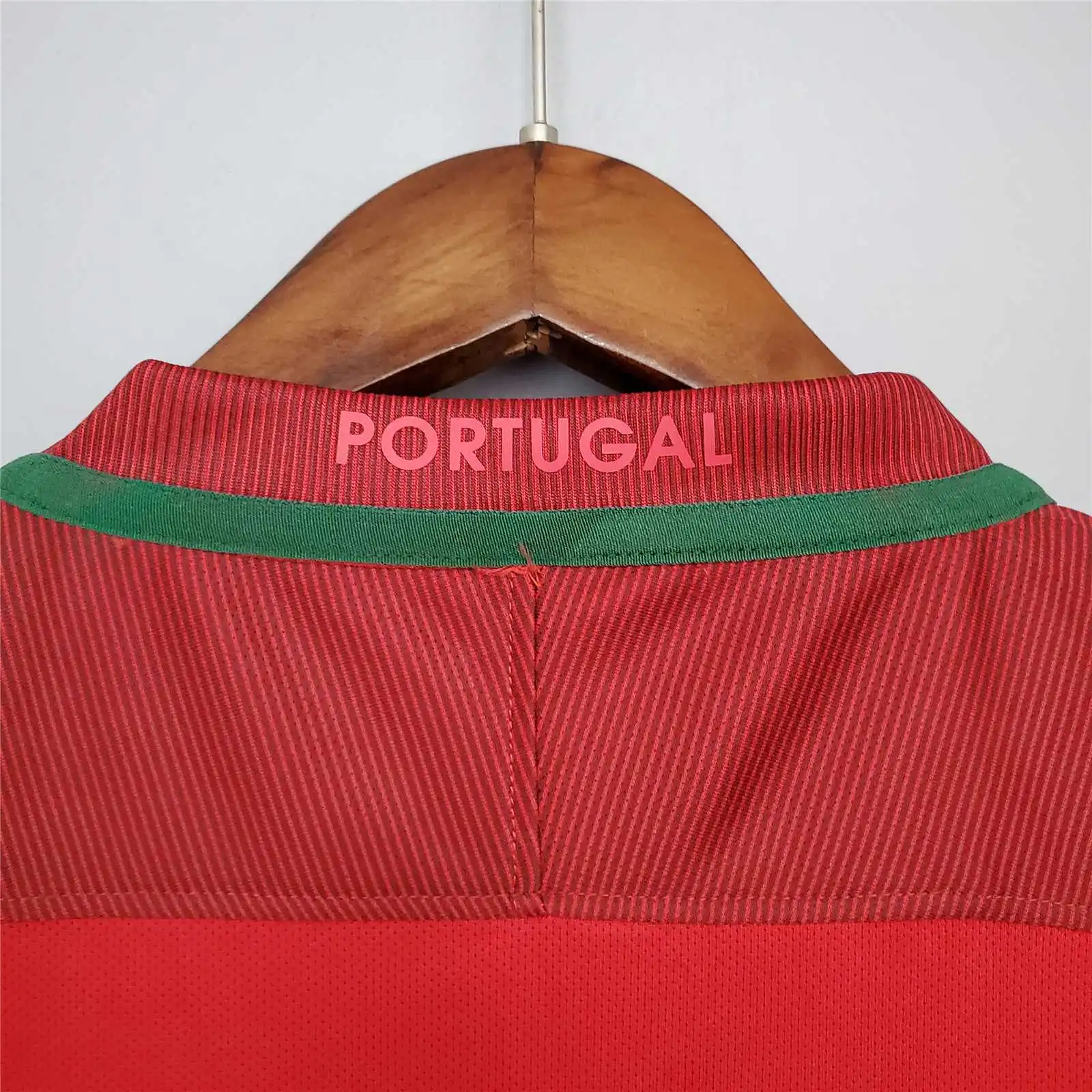 2016 Portugal Retro Jersey Home Euro Cup8 2016 Portugal Retro Jersey Home Euro Cup8