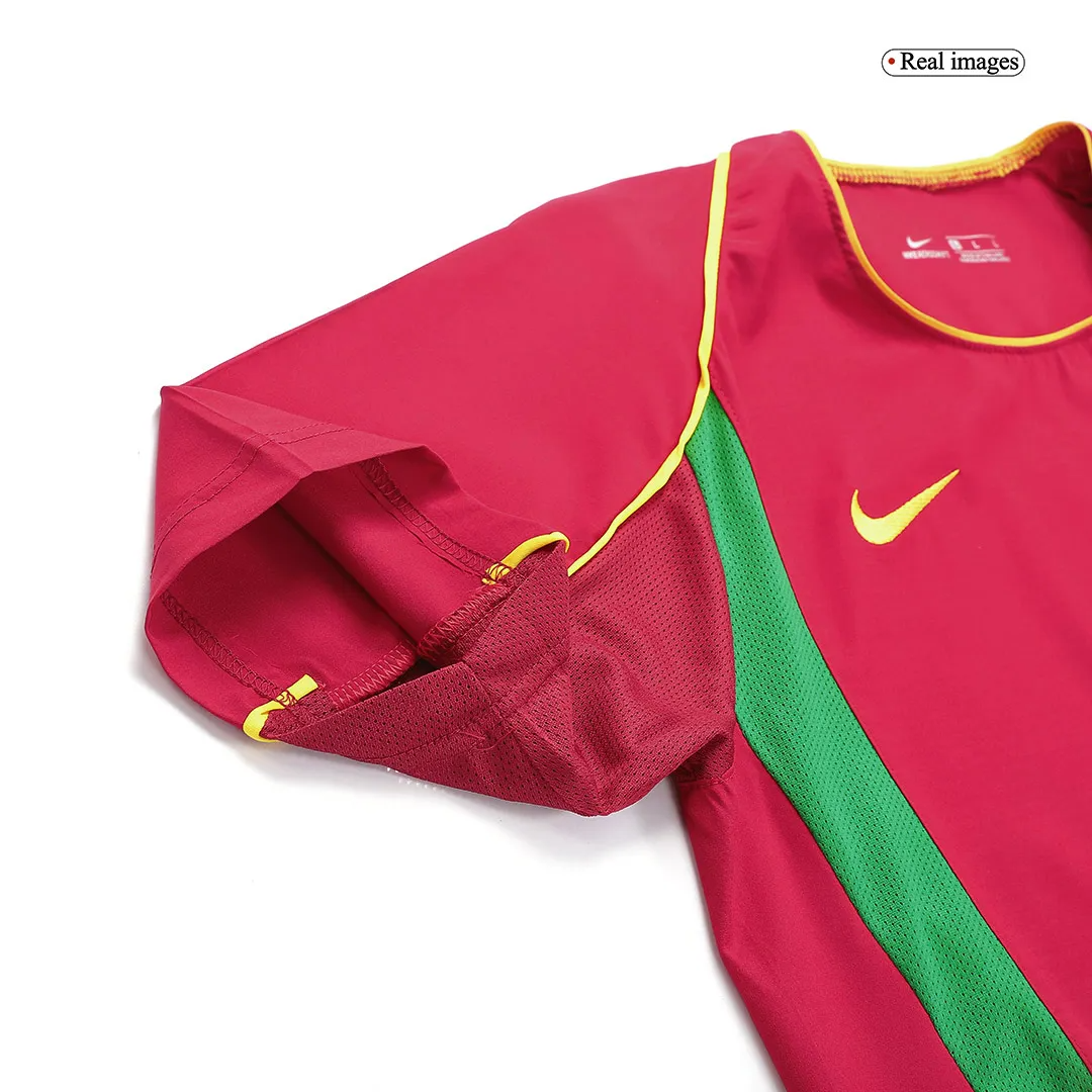 2002 Portugal Retro Jersey Home World Cup5 2002 Portugal Retro Jersey Home World Cup5