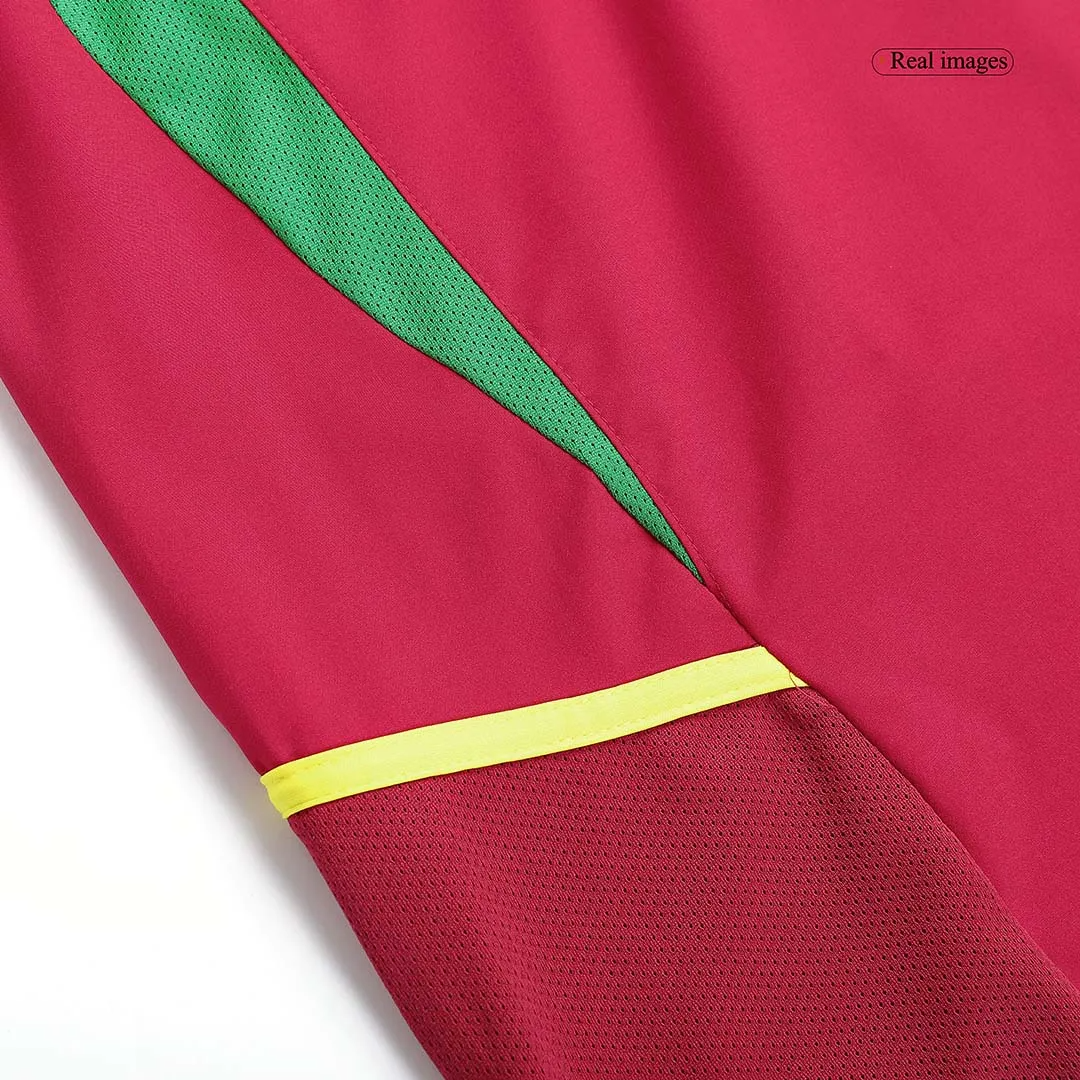 2002 Portugal Retro Jersey Home World Cup6 2002 Portugal Retro Jersey Home World Cup6