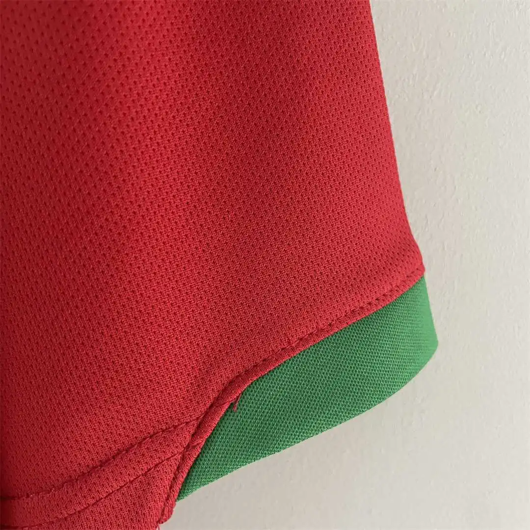 2006 Portugal Retro Jersey Home World Cup6 2006 Portugal Retro Jersey Home World Cup6