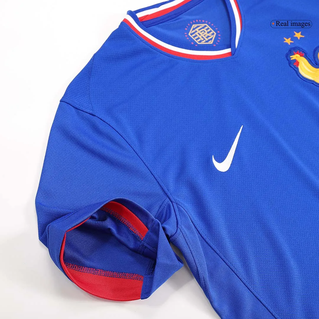 France Home Jersey Euro 2024 MBAPPE #10 GIROUD #9 GRIEZMANN #7 Soccer Apparel-12 France Home Jersey Euro 2024 MBAPPE #10 GIROUD #9 GRIEZMANN #7 Soccer Apparel-12