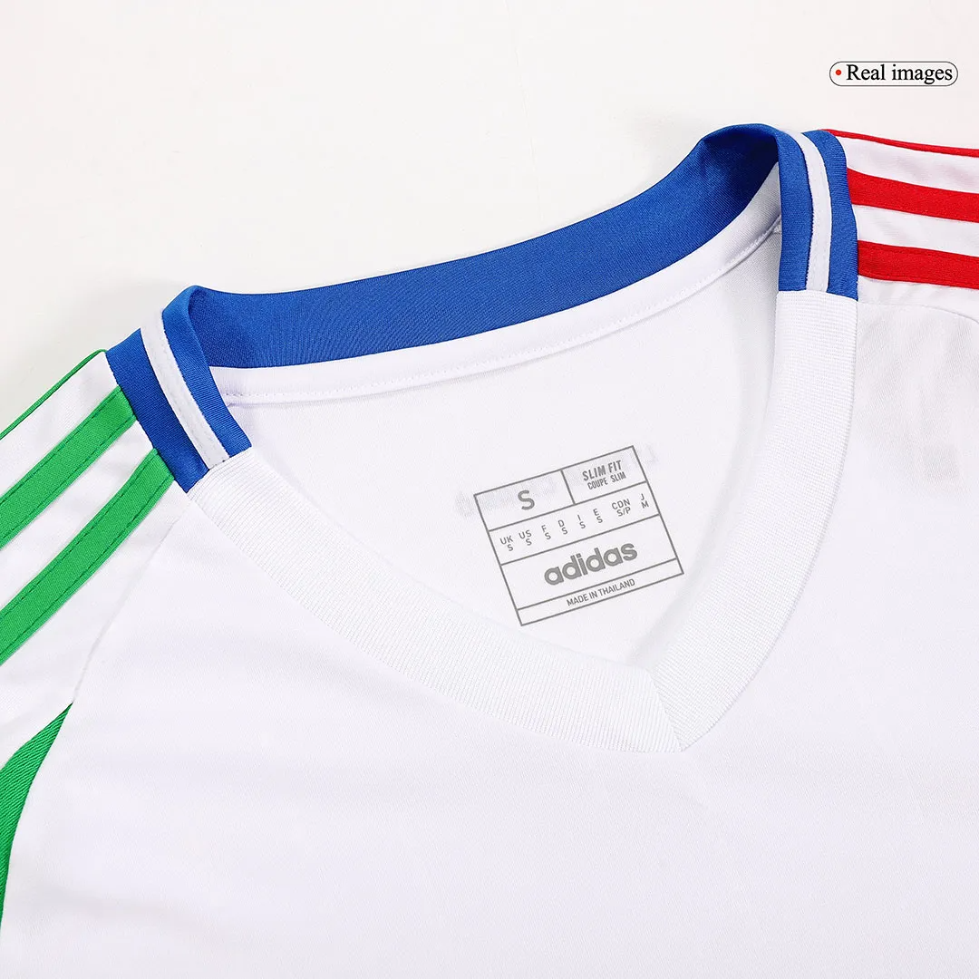Italy Away Jersey BARELLA #18 CHIESA #14 DIMARCO #3 EURO 2024-7 Italy Away Jersey BARELLA #18 CHIESA #14 DIMARCO #3 EURO 2024-7