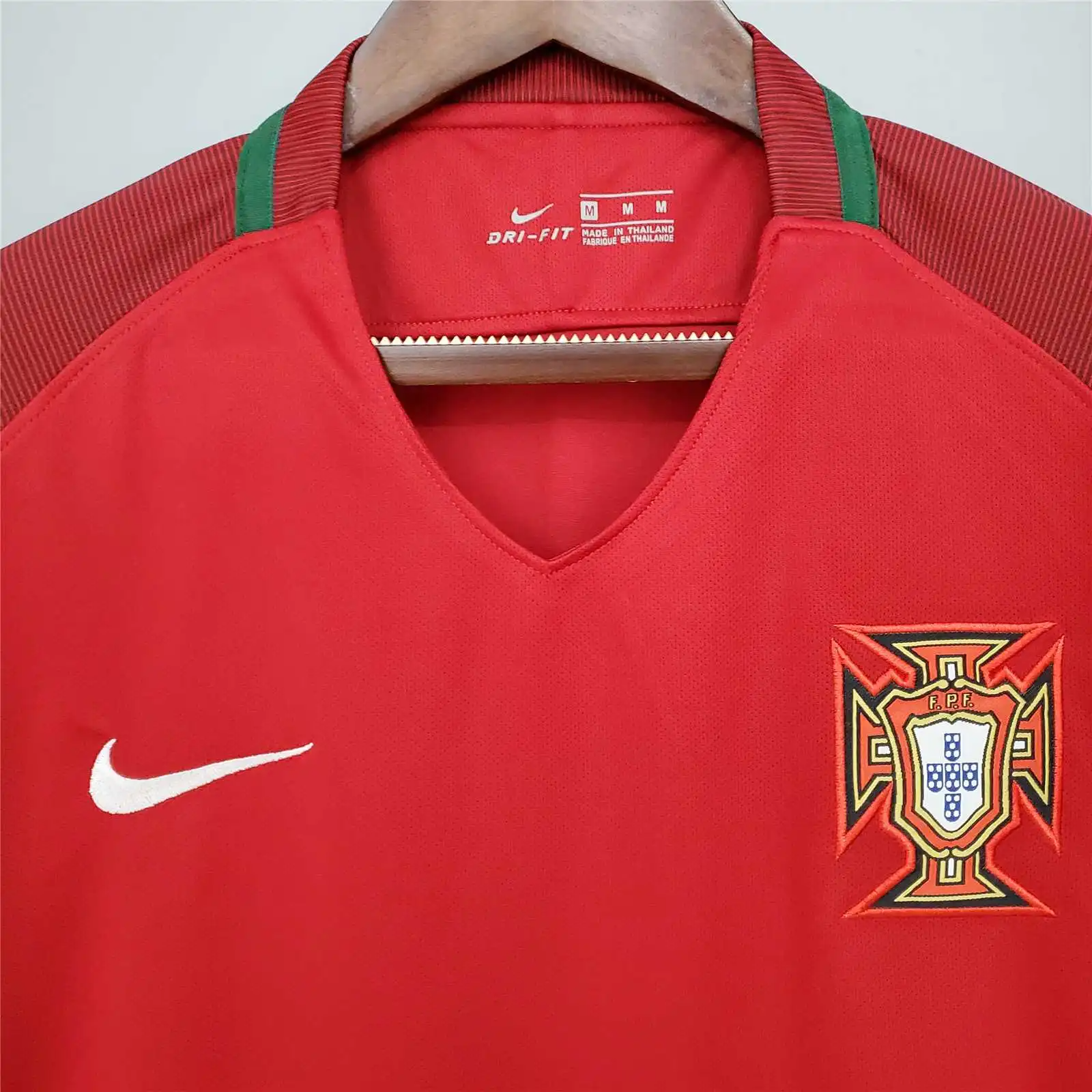 2016 Portugal Retro Jersey Home Euro Cup5 2016 Portugal Retro Jersey Home Euro Cup5