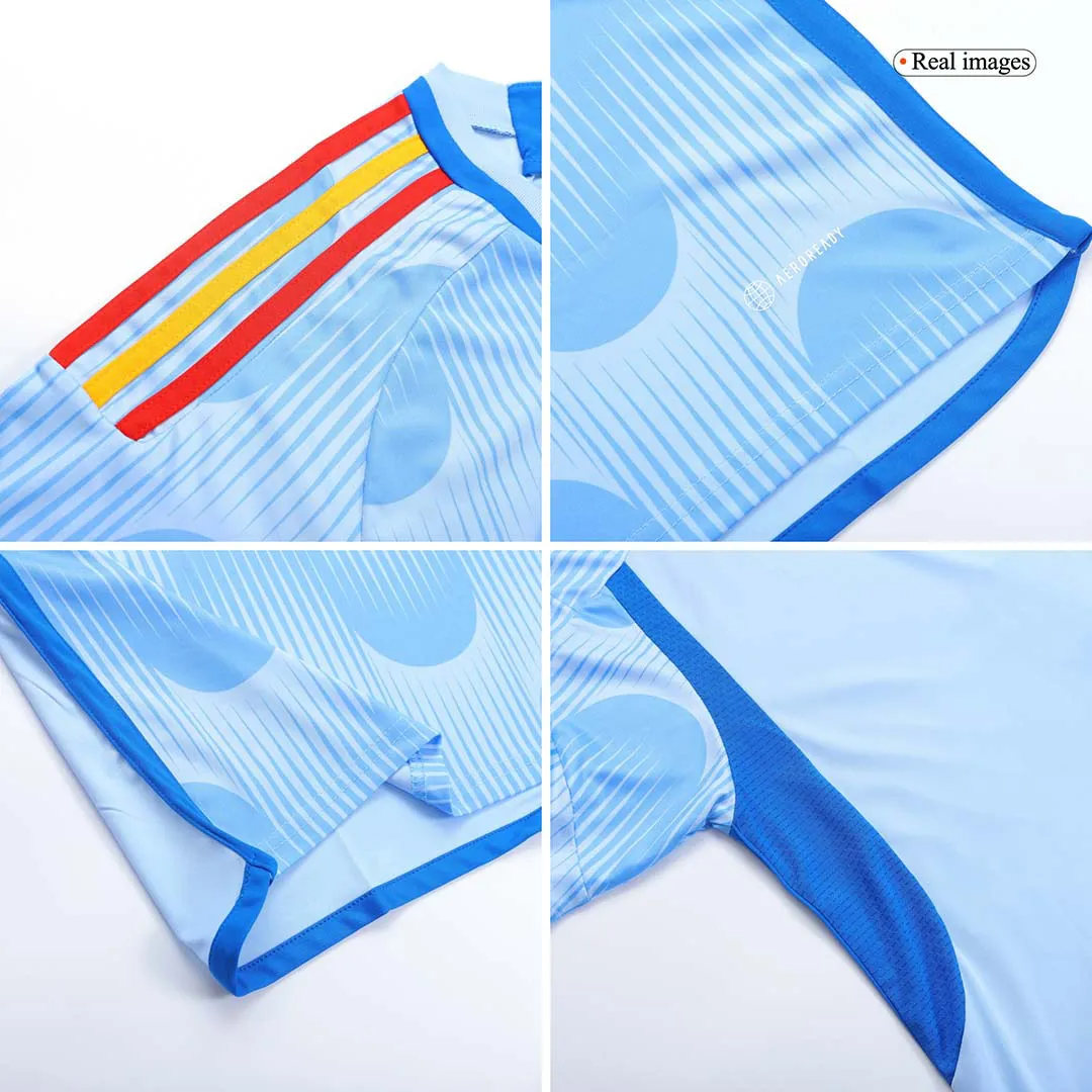 Spain Soccer Jersey Away Replica World Cup 2022-9 Spain Soccer Jersey Away Replica World Cup 2022-9