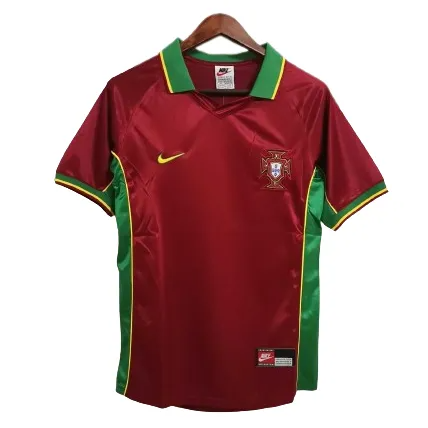 1998 Portugal Retro Home Jersey 1998 Portugal Retro Home Jersey