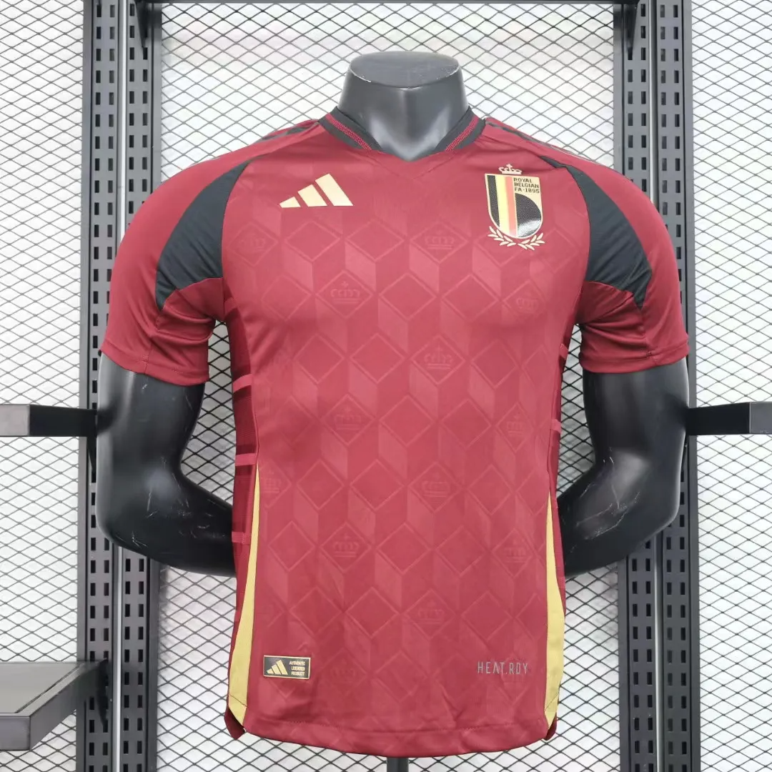 Belgium Home Jersey Player Version Euro 2024-8 Belgium Home Jersey Player Version Euro 2024-8