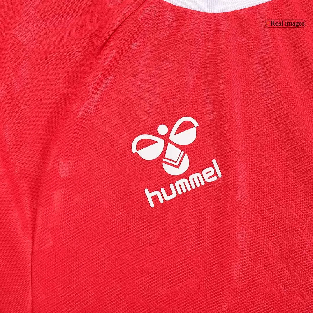 Denmark Home Jersey Euro 20247 Denmark Home Jersey Euro 20247