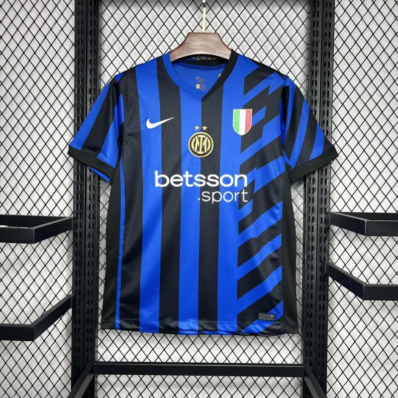 2024-2025 Inter Milan Home Kit Soccer Uniforms Soccer Jersey-08 2024-2025 Inter Milan Home Kit Soccer Uniforms Soccer Jersey-08