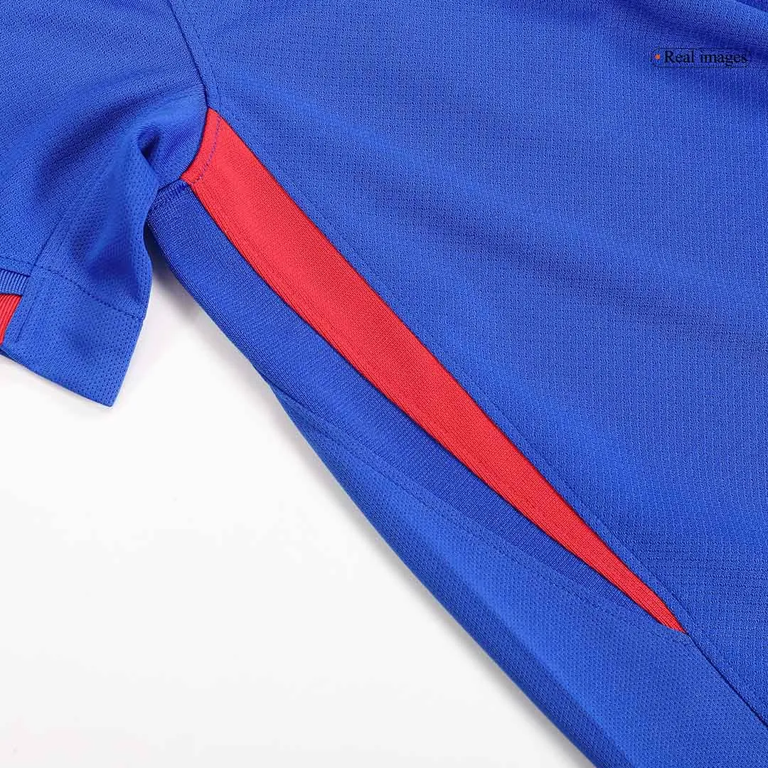 France Home Jersey Euro 2024 MBAPPE #10 GIROUD #9 GRIEZMANN #7 Soccer Apparel-13 France Home Jersey Euro 2024 MBAPPE #10 GIROUD #9 GRIEZMANN #7 Soccer Apparel-13