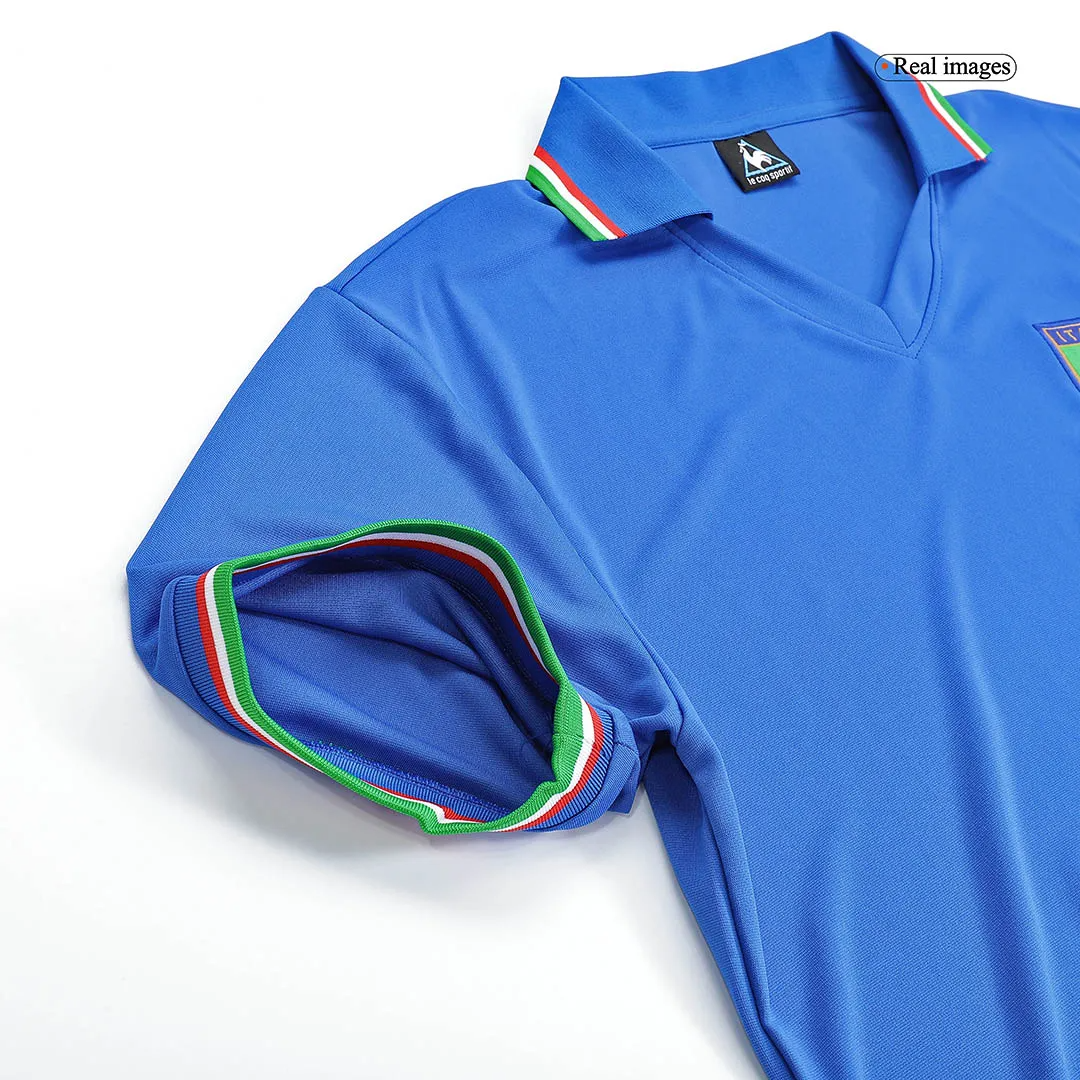 Italy Retro Jersey Home World Cup 1982-5 Italy Retro Jersey Home World Cup 1982-5