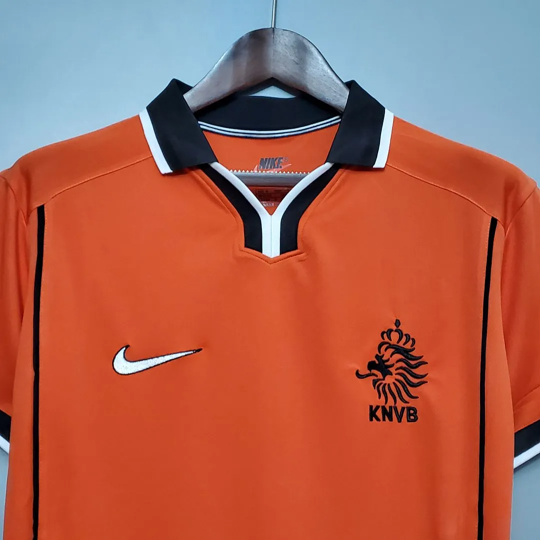 Netherlands Retro Jersey Home World Cup 1998-6 Netherlands Retro Jersey Home World Cup 1998-6