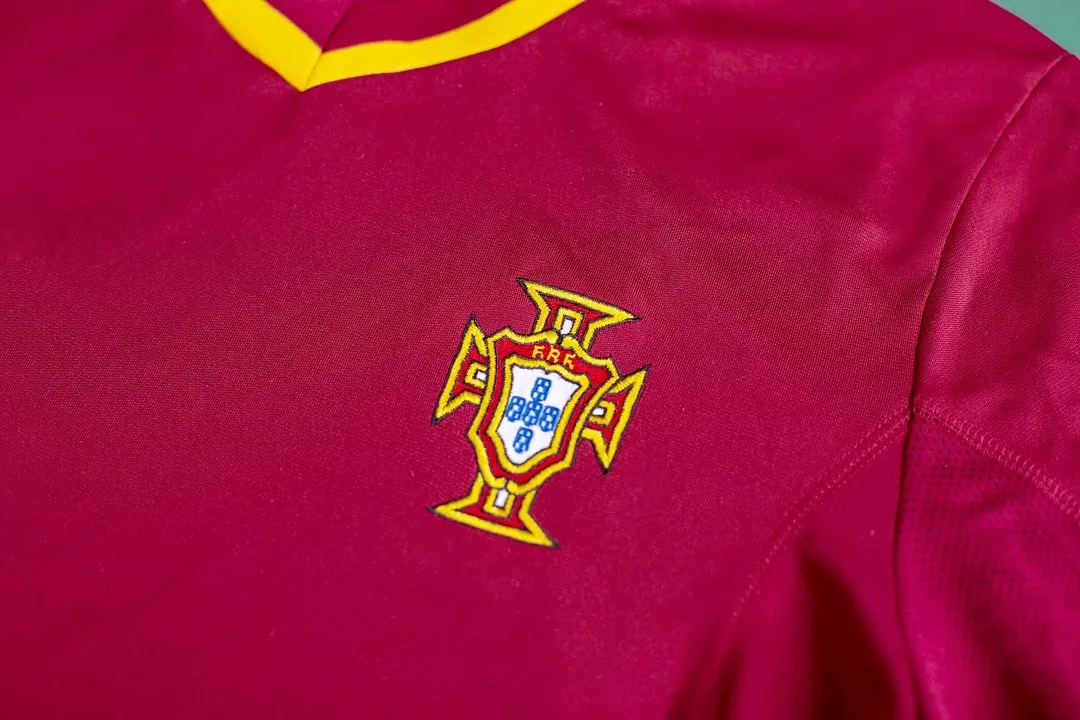 2000 Portugal Retro Soccer Jersey Home Replica Euro Cup5 2000 Portugal Retro Soccer Jersey Home Replica Euro Cup5