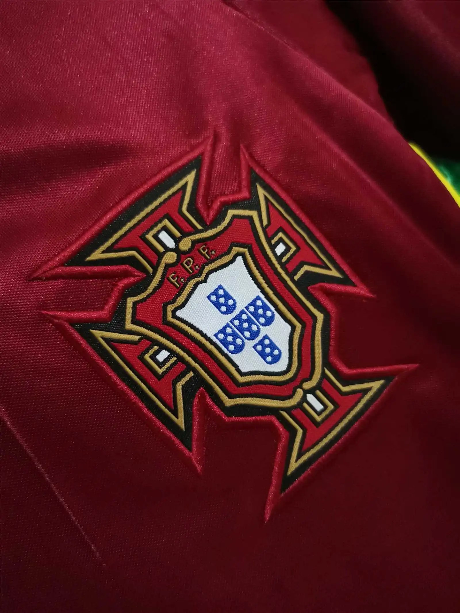 1998 Portugal Retro Home Jersey4 1998 Portugal Retro Home Jersey4