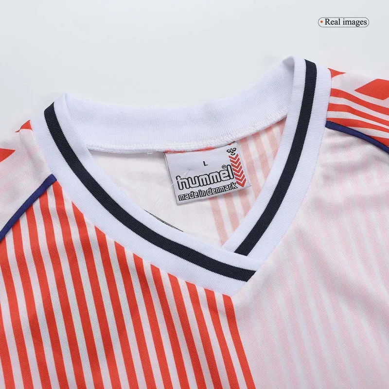 Denmark 1986 Retro Jersey Away Denmark 1986 Retro Jersey Away