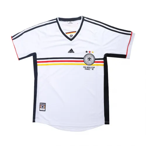 1998 Germany Retro Jersey Home World Cup1 1998 Germany Retro Jersey Home World Cup1
