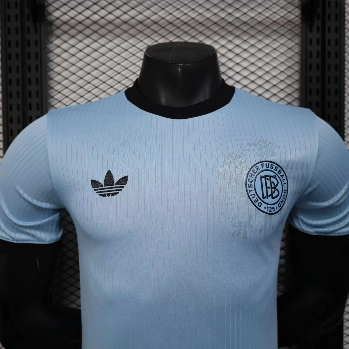 Adidas Germany 125th Anniversary Blue Goalkeeper Shirt Player Version 2025-5 Adidas Germany 125th Anniversary Blue Goalkeeper Shirt Player Version 2025-5