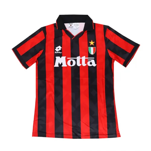 AC Milan Retro Jersey Home 19921994-06 AC Milan Retro Jersey Home 19921994-06
