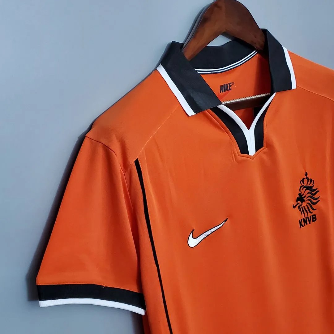 Netherlands Retro Jersey Home World Cup 1998-7 Netherlands Retro Jersey Home World Cup 1998-7