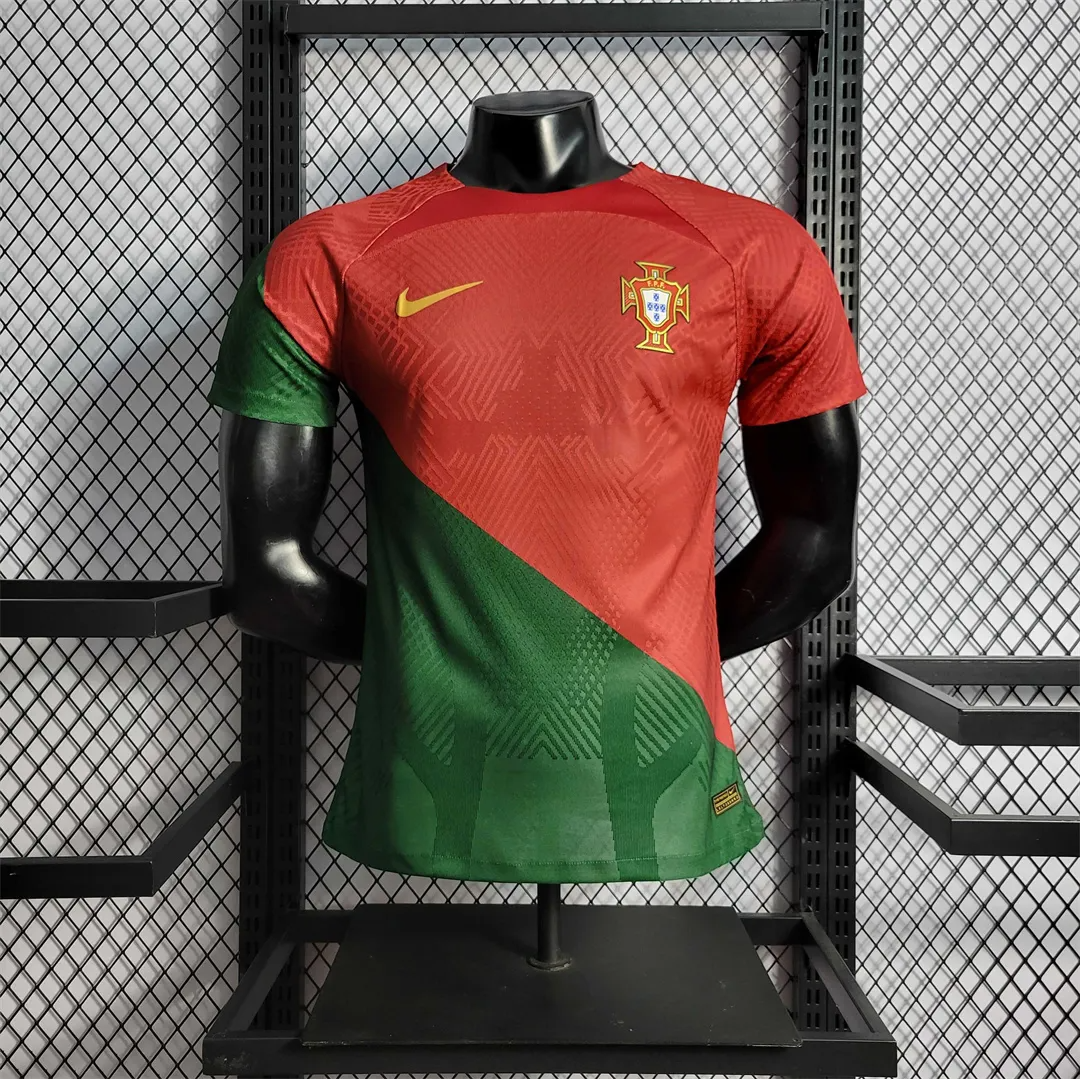 2022 Portugal Home Soccer Jersey Replica Player Version World Cup9 2022 Portugal Home Soccer Jersey Replica Player Version World Cup9
