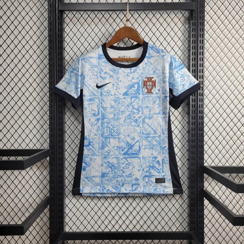 2024 Womens Portugal Away Jersey Euro9 2024 Womens Portugal Away Jersey Euro9