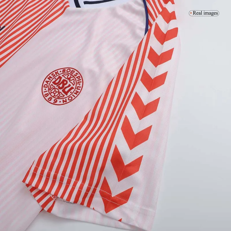 Denmark 1986 Retro Jersey Away4 Denmark 1986 Retro Jersey Away4